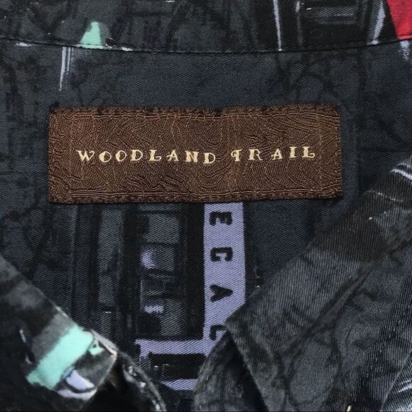 Vintage Muscle Car Button Down Shirt Sz 2X - Picture 15 of 16